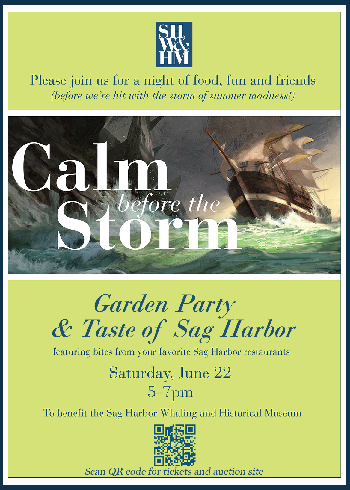 Sag Harbor Whaling Museum's 'Calm Before the Storm' Party Southforker