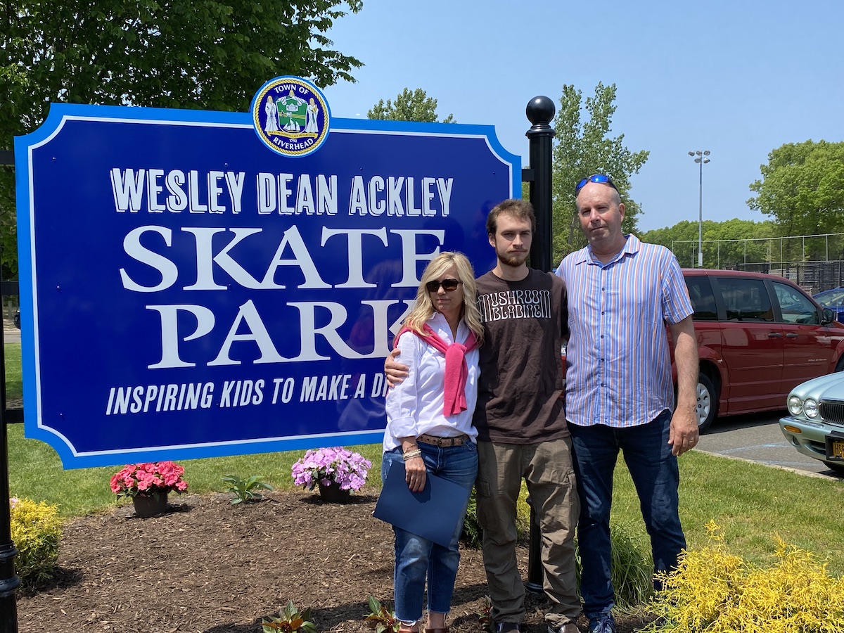 Stotzky skate park renamed for Wes Ackley Riverhead News Review