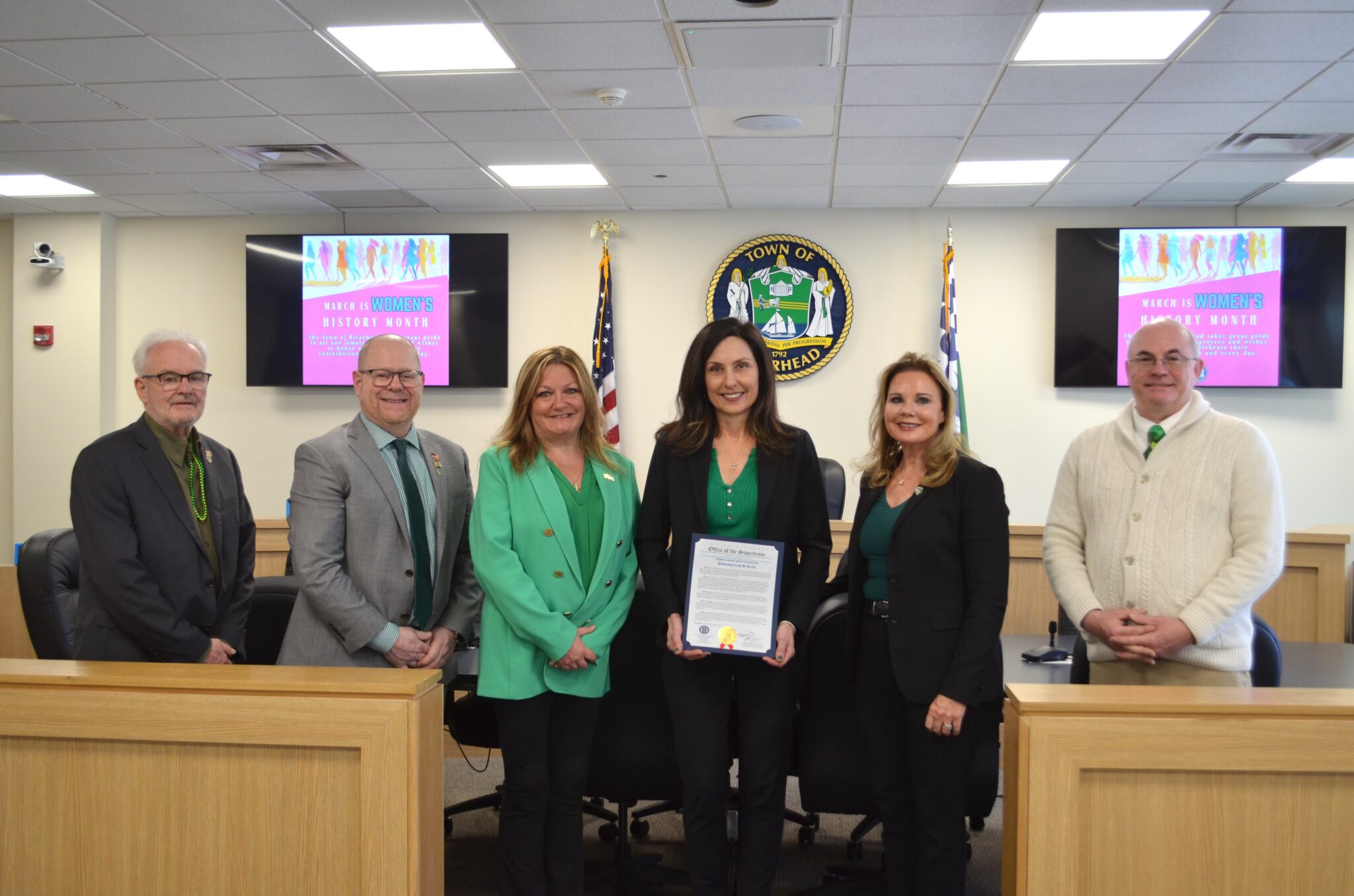 Riverhead honors the Hon. Lori Hulse during Women's History Month