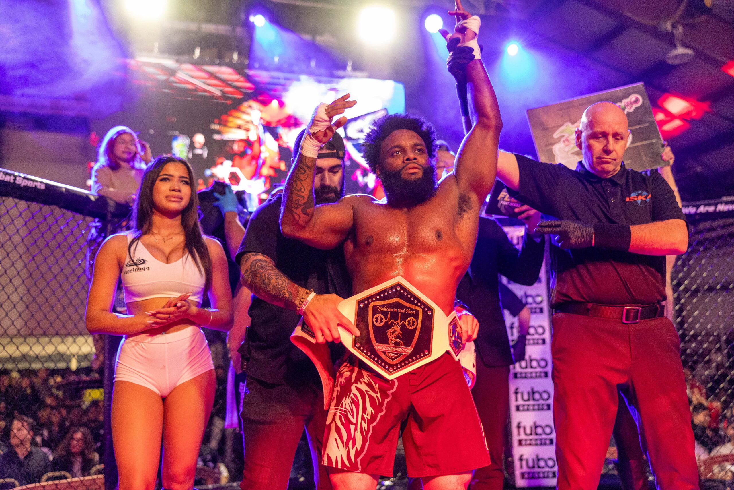 Riverhead's Lawrence Bishop is making waves in the MMA community