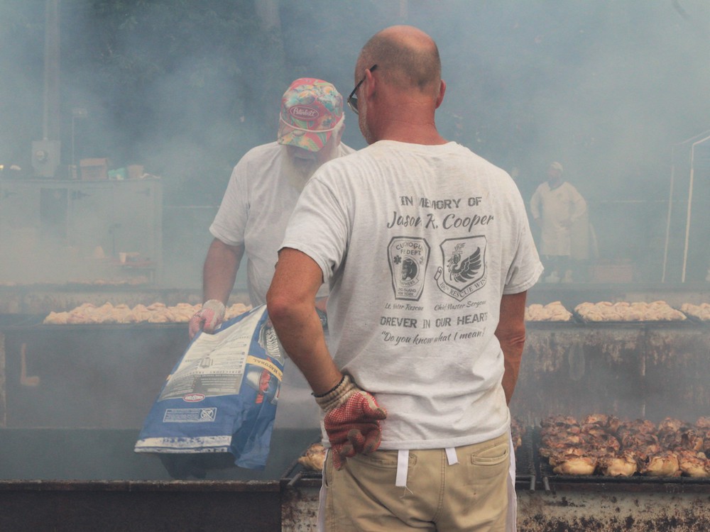 The 62nd annual Cutchogue FD chicken barbecue photos The Suffolk Times
