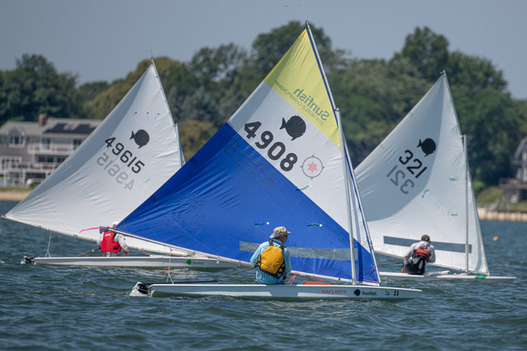 Sunfish Racing Rig Sailing: Southold Yacht Club’s Croasdale wins Sunfish race around ...