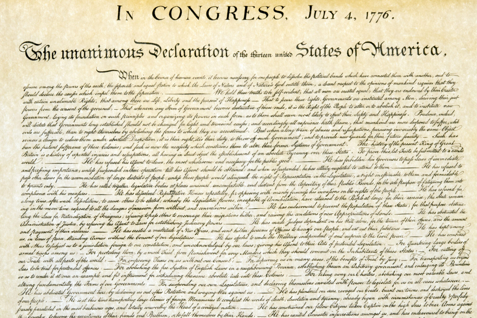 Editorial: What do the Declaration’s words mean to us today? - The ...