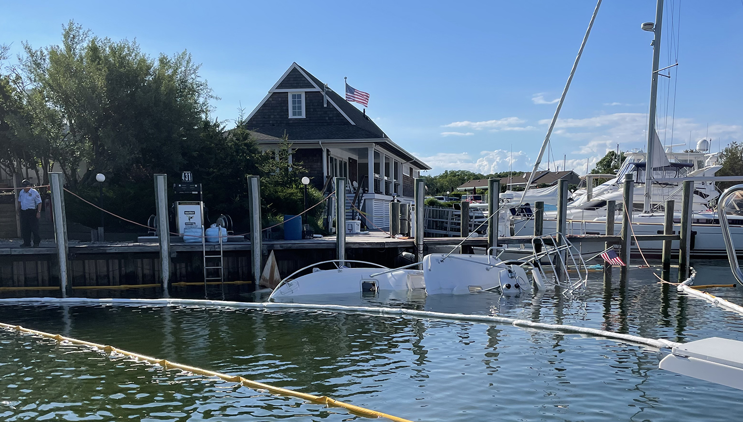 'Violent' boat explosion in Greenport injures two The Suffolk Times