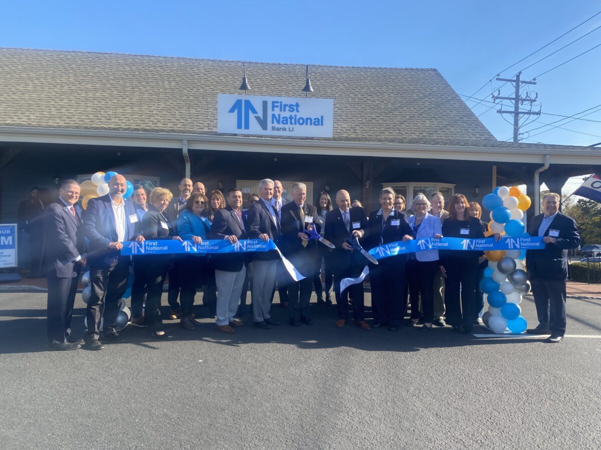 First national bank of long island opens at feather hill in southold