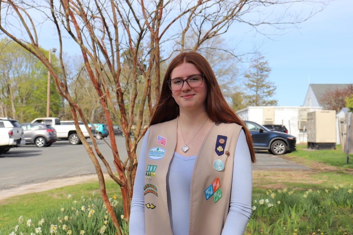 Mattituck High School junior plans garden at Southold Town Hall for Girl Scout Gold Award