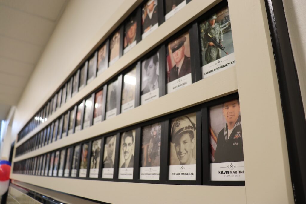 Greenport School adds 200 veteran names to Wall of Honor