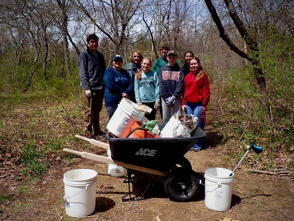 YETI students restore trails, oyster reefs in Southold Town