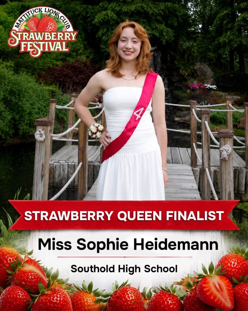 Who will wear the Strawberry Queen crown in Mattituck this year?