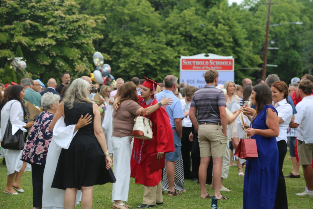 Southold graduates urged to keep learning, embrace failure