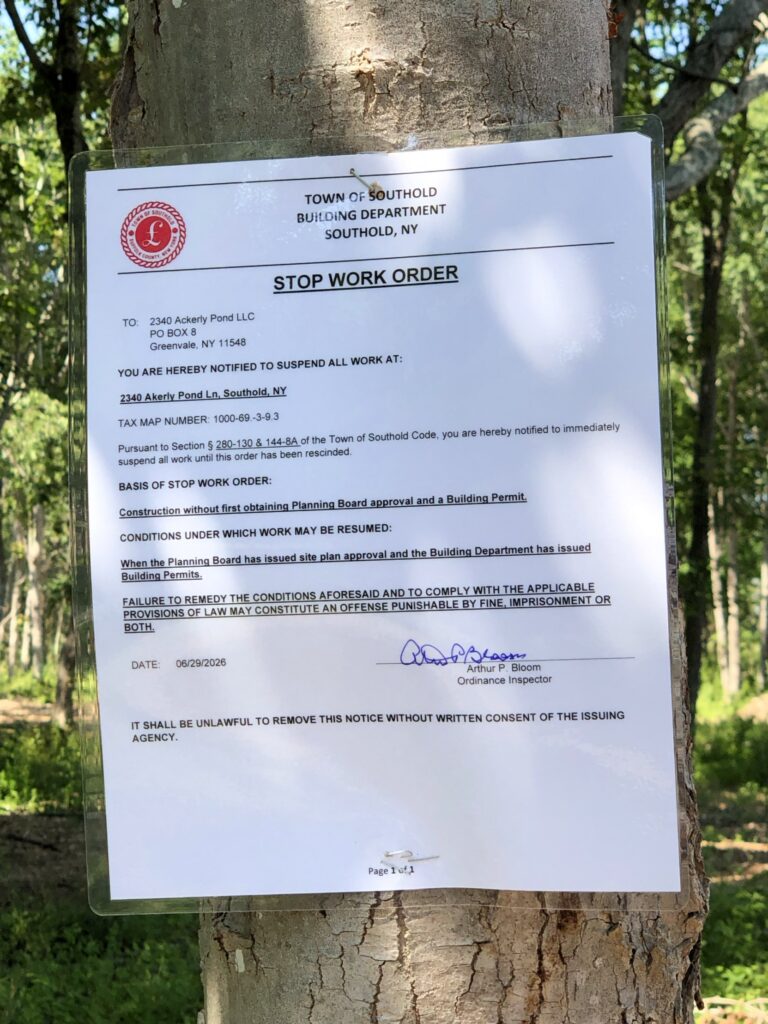 Southold issues stop-work order at controversial 6,000-hen egg farm Southold issues stop-work order at controversial 6,000-hen egg farm