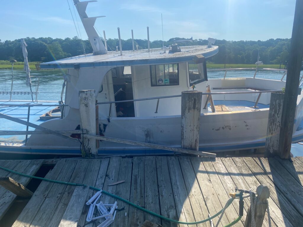 Who owns the Timothy J? Sunken Mattituck charter boat leaves town searching for answers