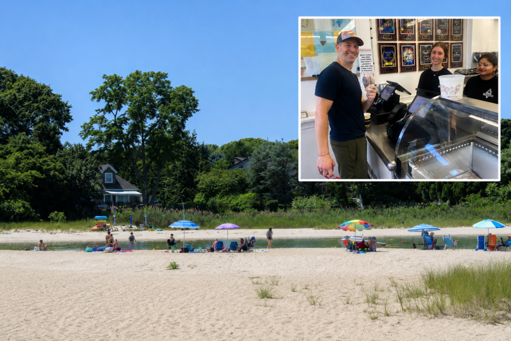 North Fork melts under holiday heat wave