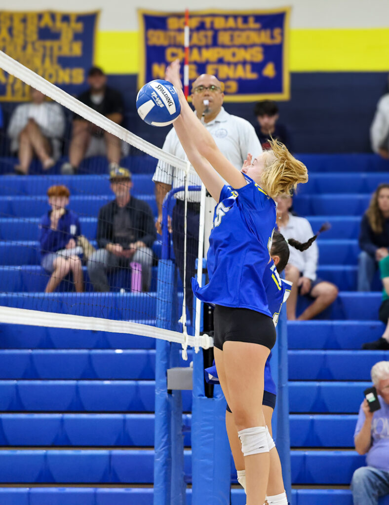‘We play for Ms. Pickering’: Tuckers girls’ volleyball rallies for emotional win