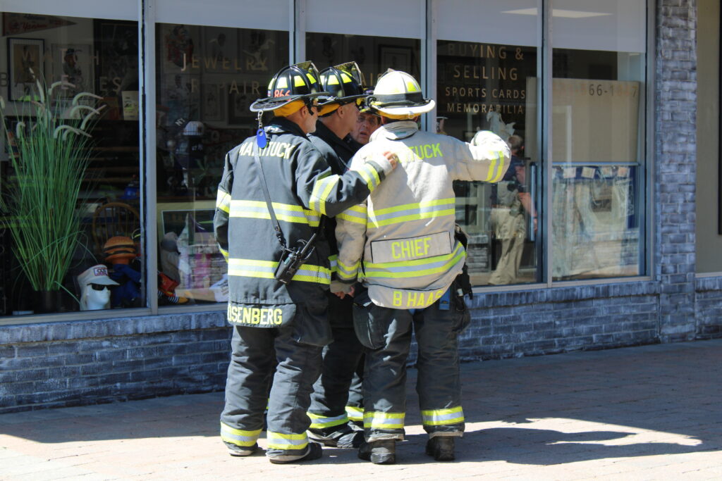 Fire at Goldberg’s Famous Bagels temporarily closes Mattituck Plaza businesses
