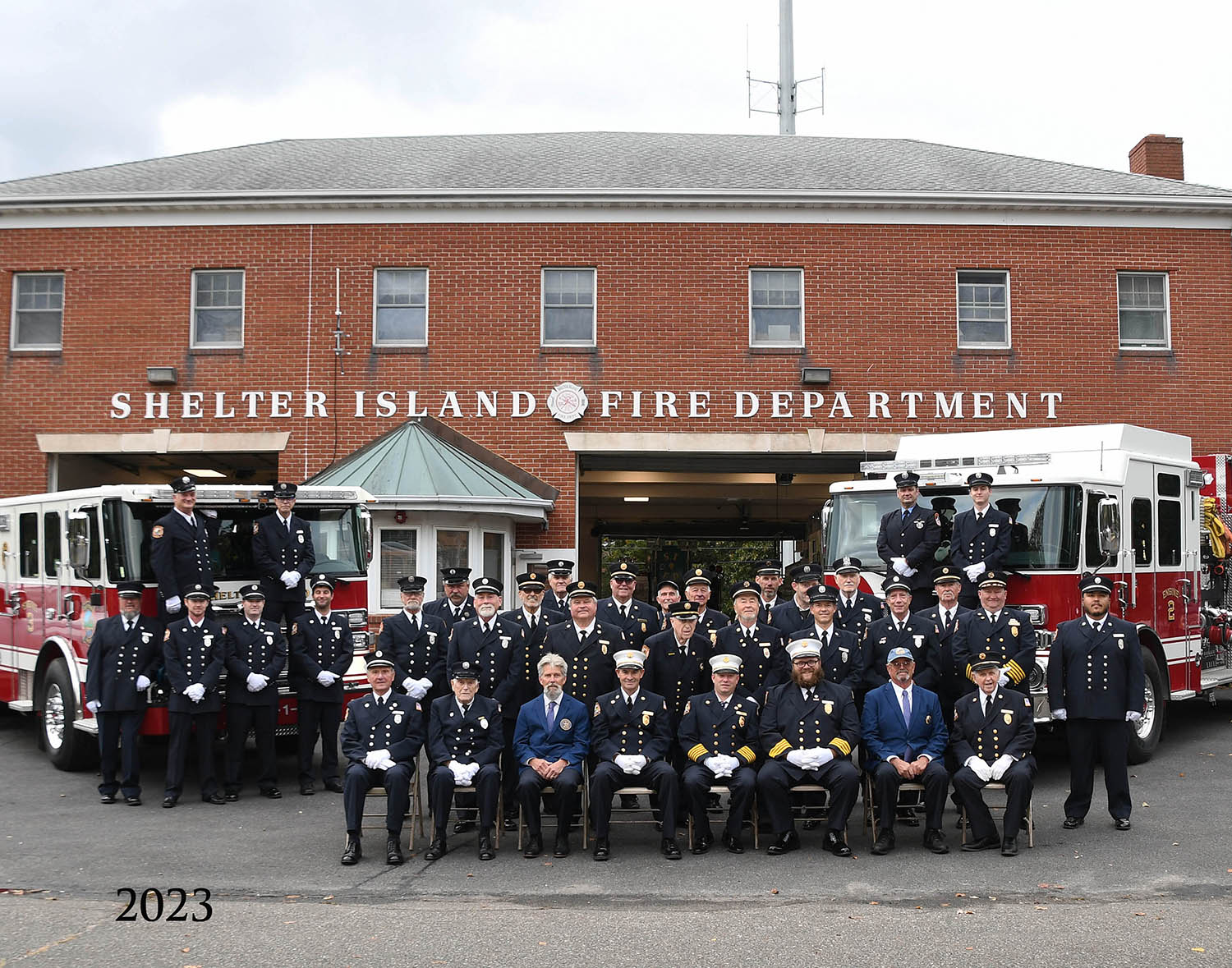 Shelter Island Fire Department honored at annual installation gala
