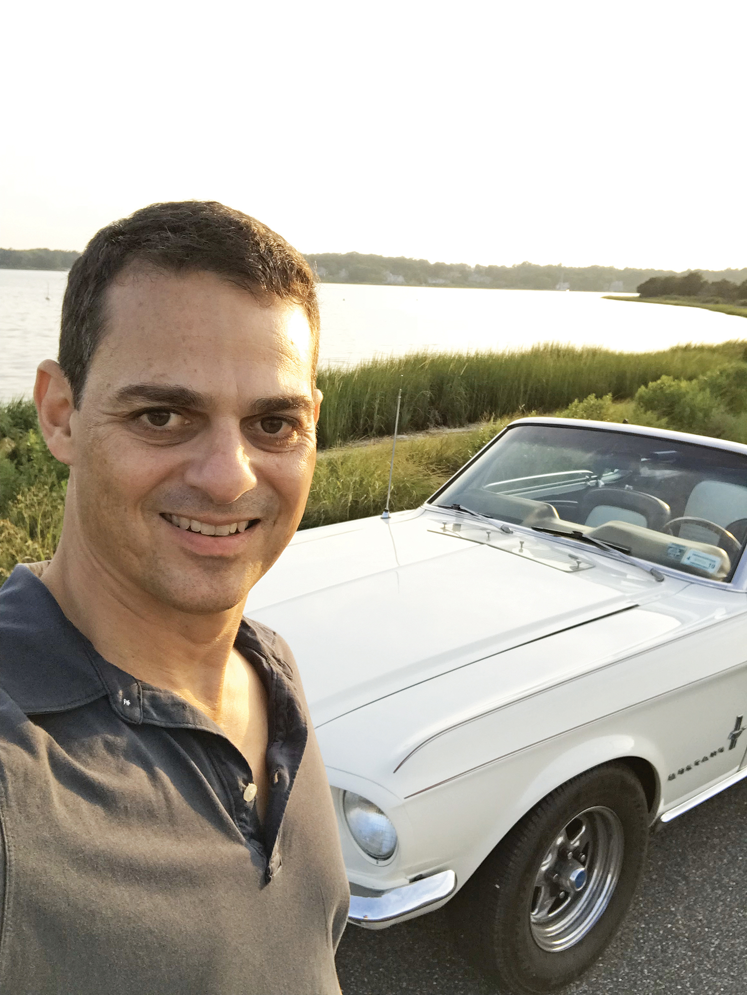 Shelter Island Profile Ed Klaris, when he needs a recharge, he fills up here Shelter Island