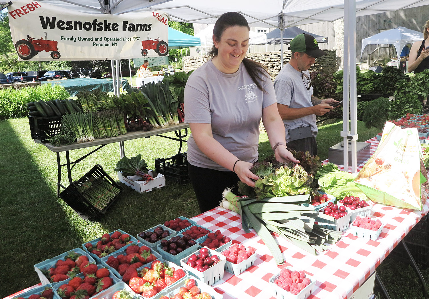 A Day in the Life The Shelter Island Havens House Farmer’s Market