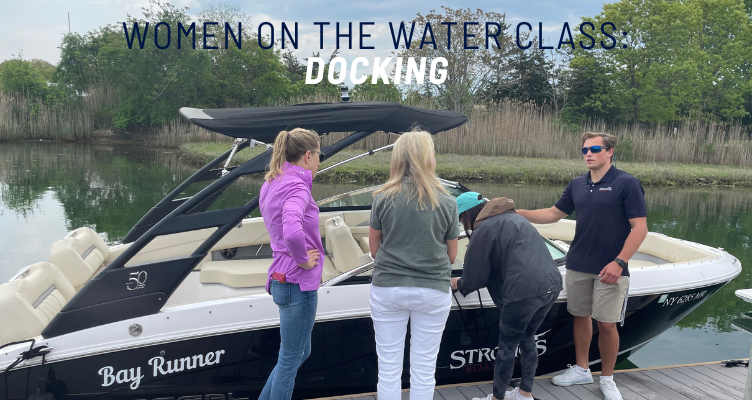 Women on the Water - Docking - Northforker