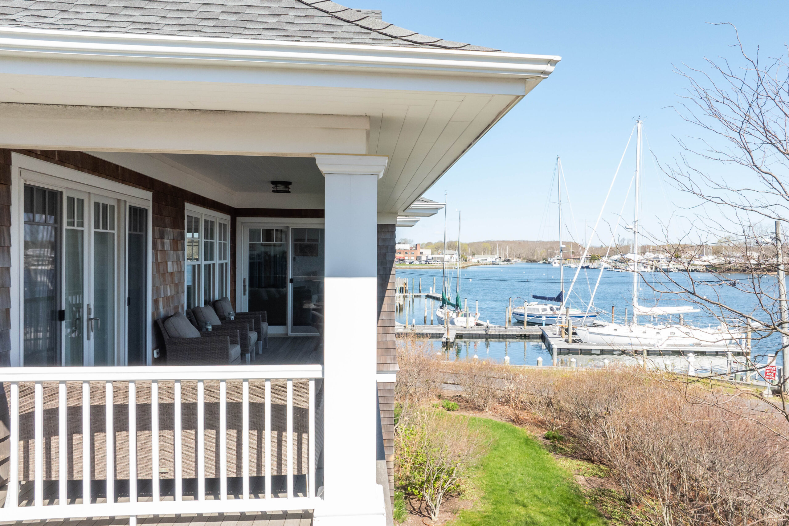North Fork Dream Home: Harbor views, salty air and sunny porches on