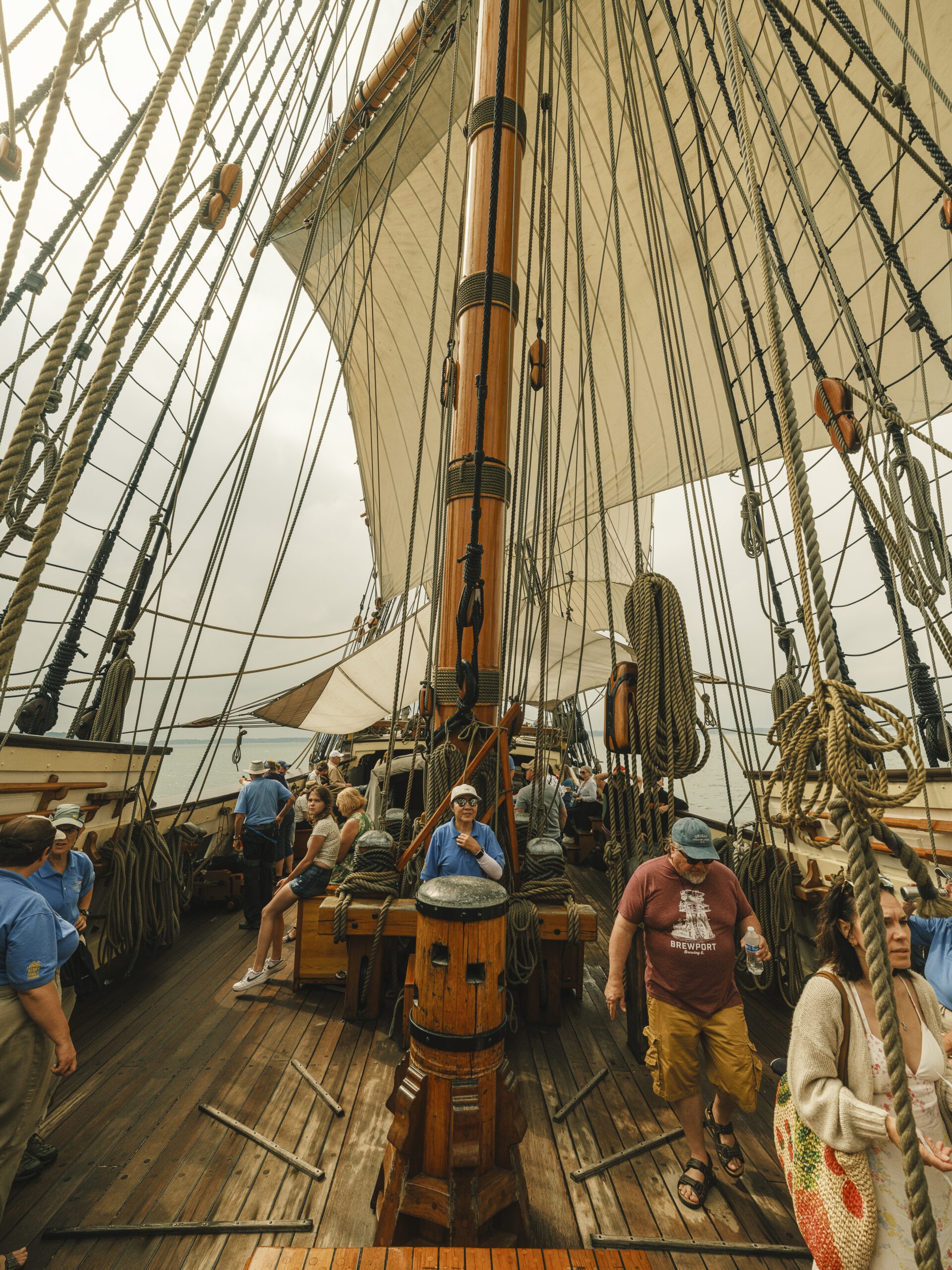 Take a Trip on a Sailing Ship: the Kalmar Nyckel is in Greenport